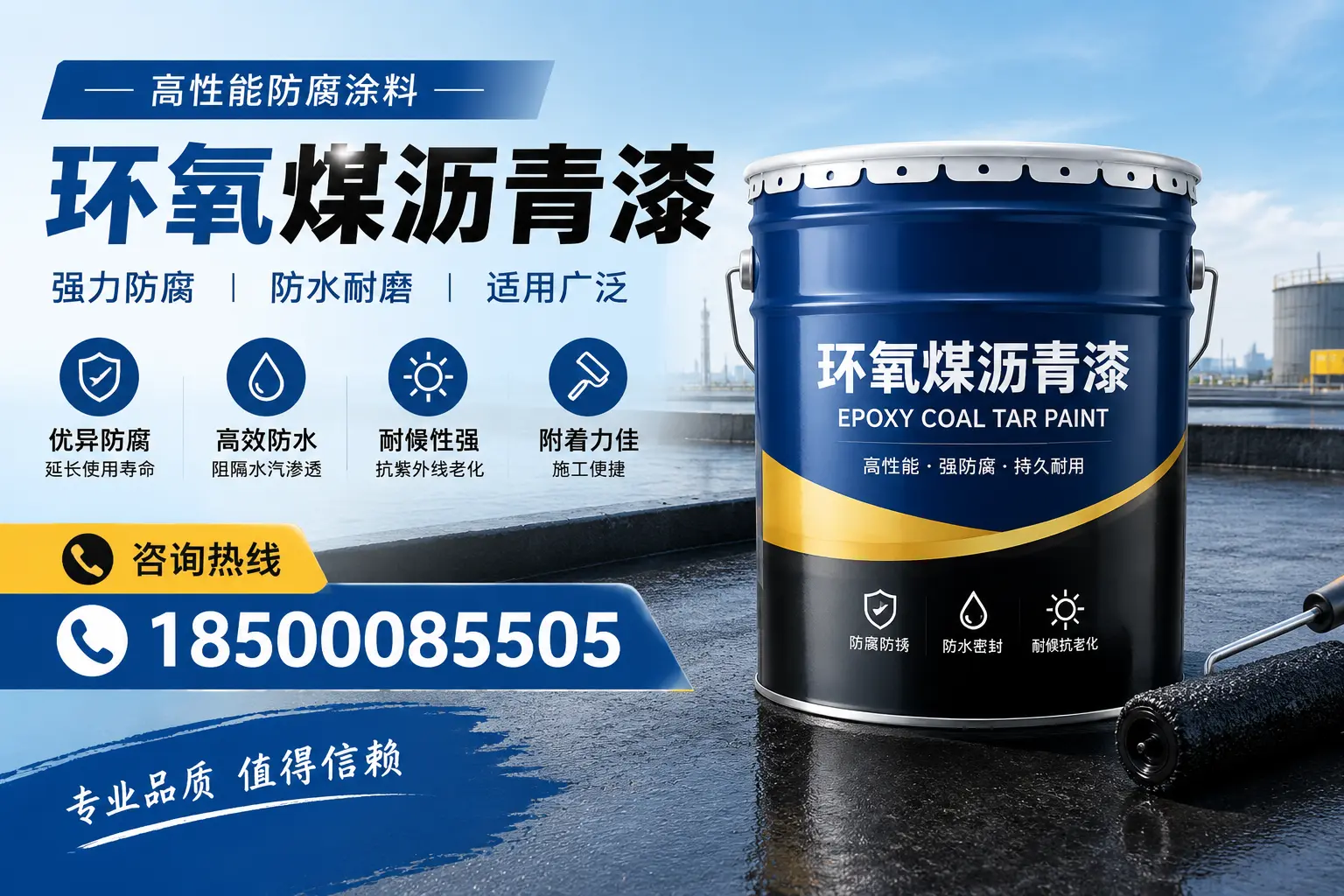 环氧煤沥青漆的主要成分与功能，铁岭用户深度了解